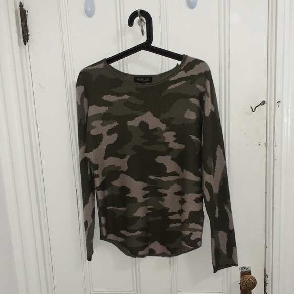 Rachel Zoe Sweaters - 50% OFF TODAY!   NWOT with DEFECT! Camo Rachel Zoe